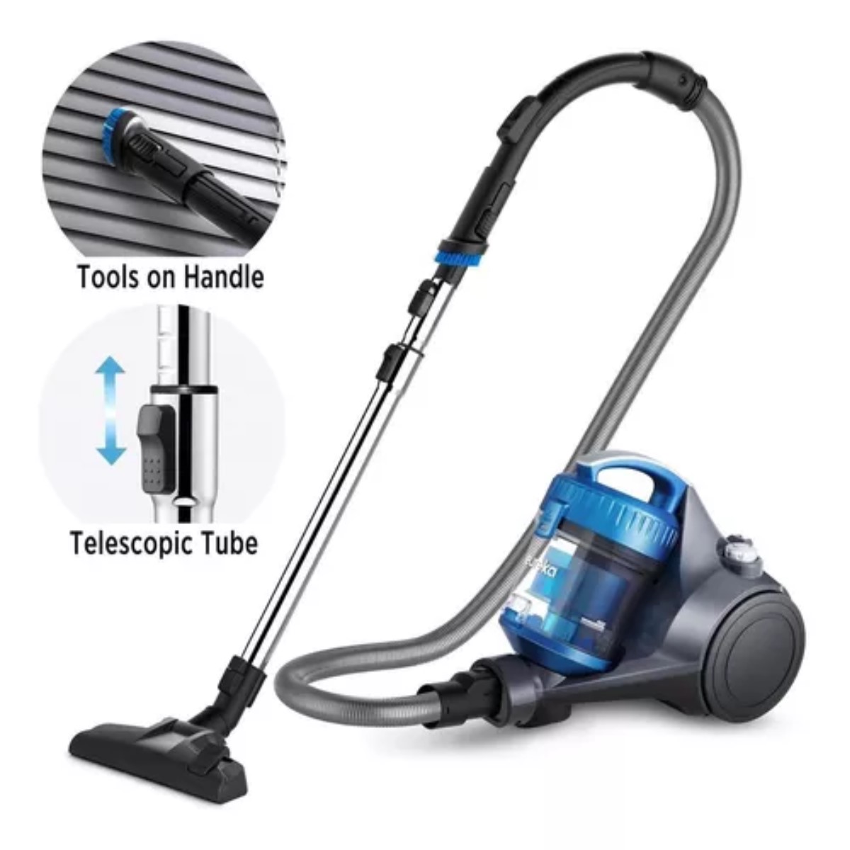 Aspiradora Eureka Ec15ka2b 2 En 1 Potente Multiusos 