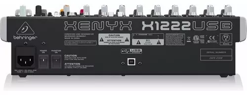 Consola Mezcladora Behringer X1222usb Xenyx De Mezcla 127v Nueva