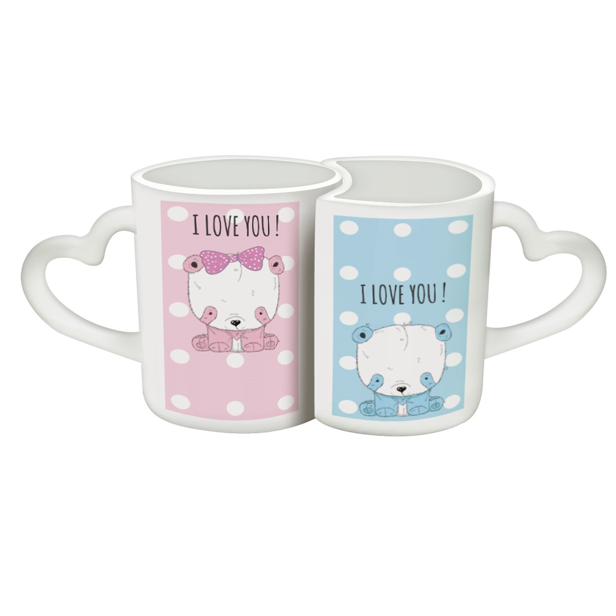 TAZA PERSONALIZADA OSOS LOVE MODELO DUO PAREJA