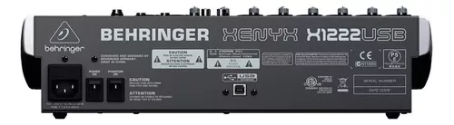 Consola Mezcladora Behringer X1222usb Xenyx De Mezcla 127v Nueva