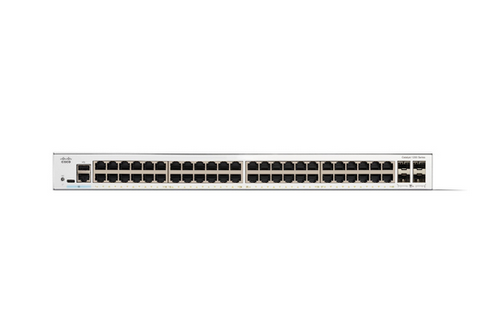 Switch Cisco Catalyst 1200 - 48 Puertos Gigabit Ethernet - 4 Puertos SFP+.  