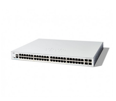 Switch Cisco Catalyst 1200 - 48 Puertos Gigabit Ethernet - 4 Puertos SFP+.  