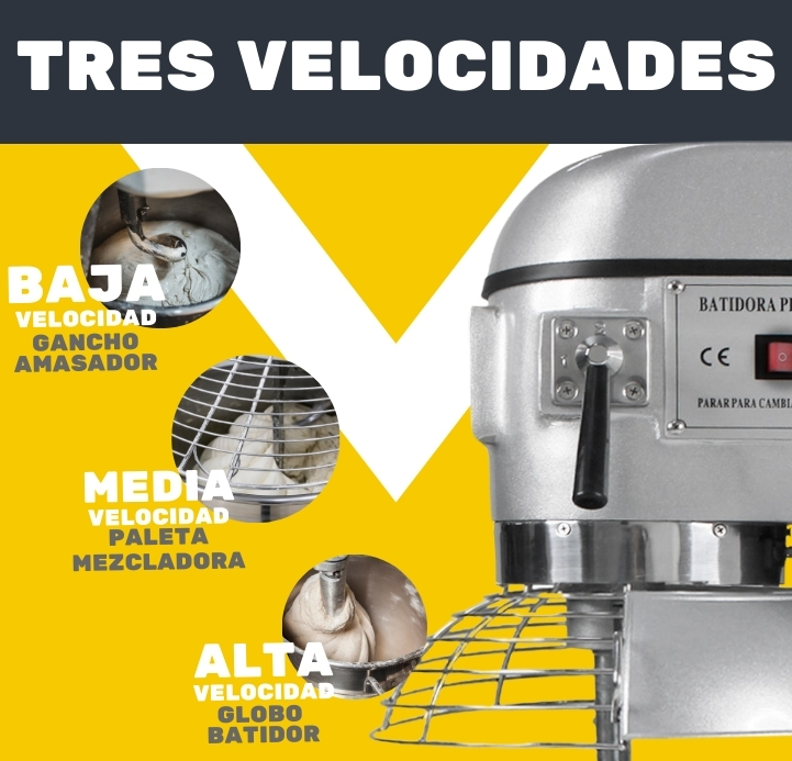 Batidora Planetaria Industria Electrica 30 litros 1500 w