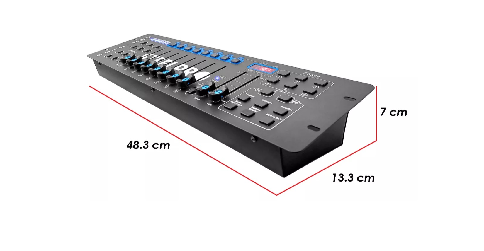 Controlador Dmx Luces/dj 12 Escáneres - 192 Canales Steelpro