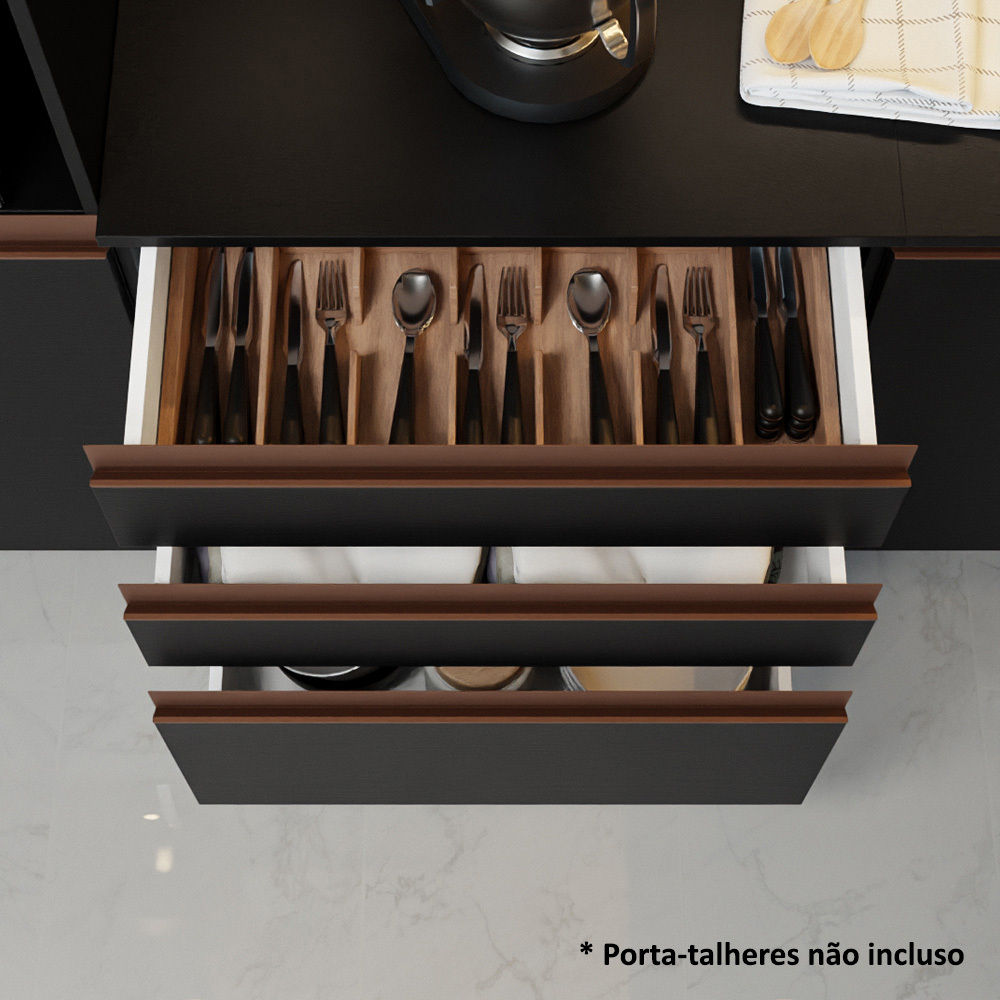 Cocina Integral Completa Modular Madesa Reims 250cm NN