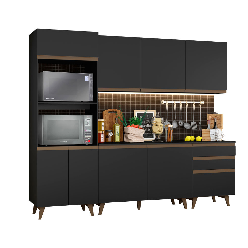 Cocina Integral Completa Modular Madesa Reims 250cm NN