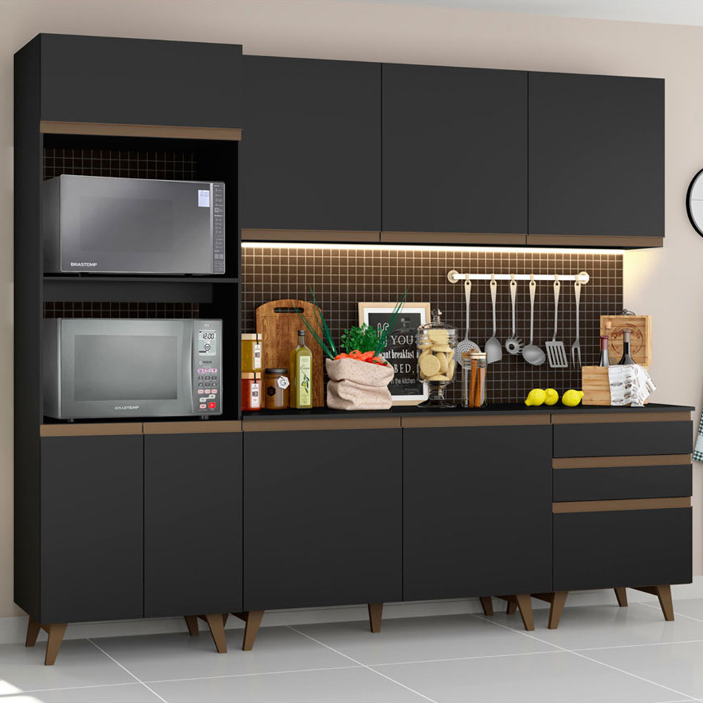 Cocina Integral Completa Modular Madesa Reims 250cm NN