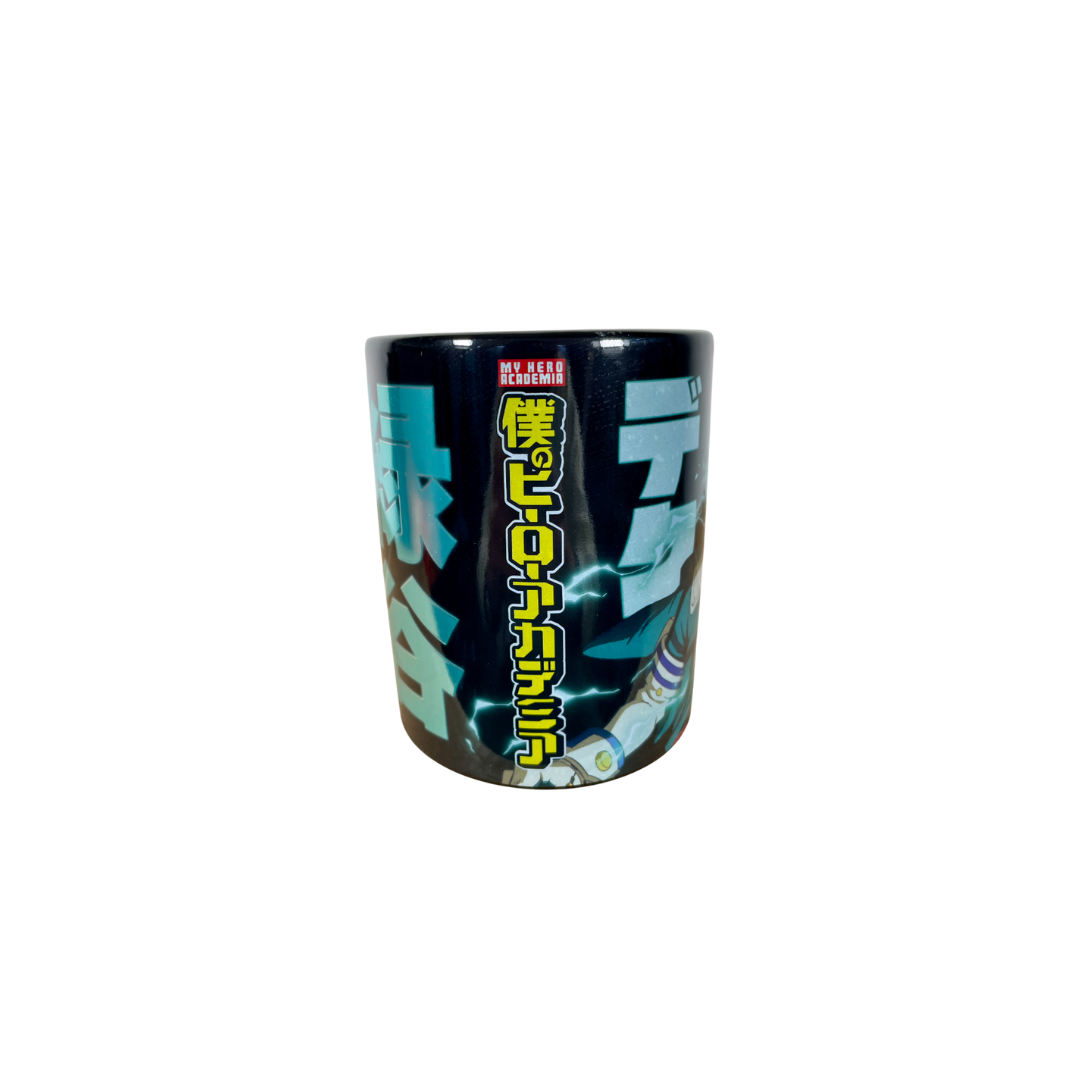  TAZA JUMBO DEKU MY HERO ACADEMIA DETALLES METALICOS