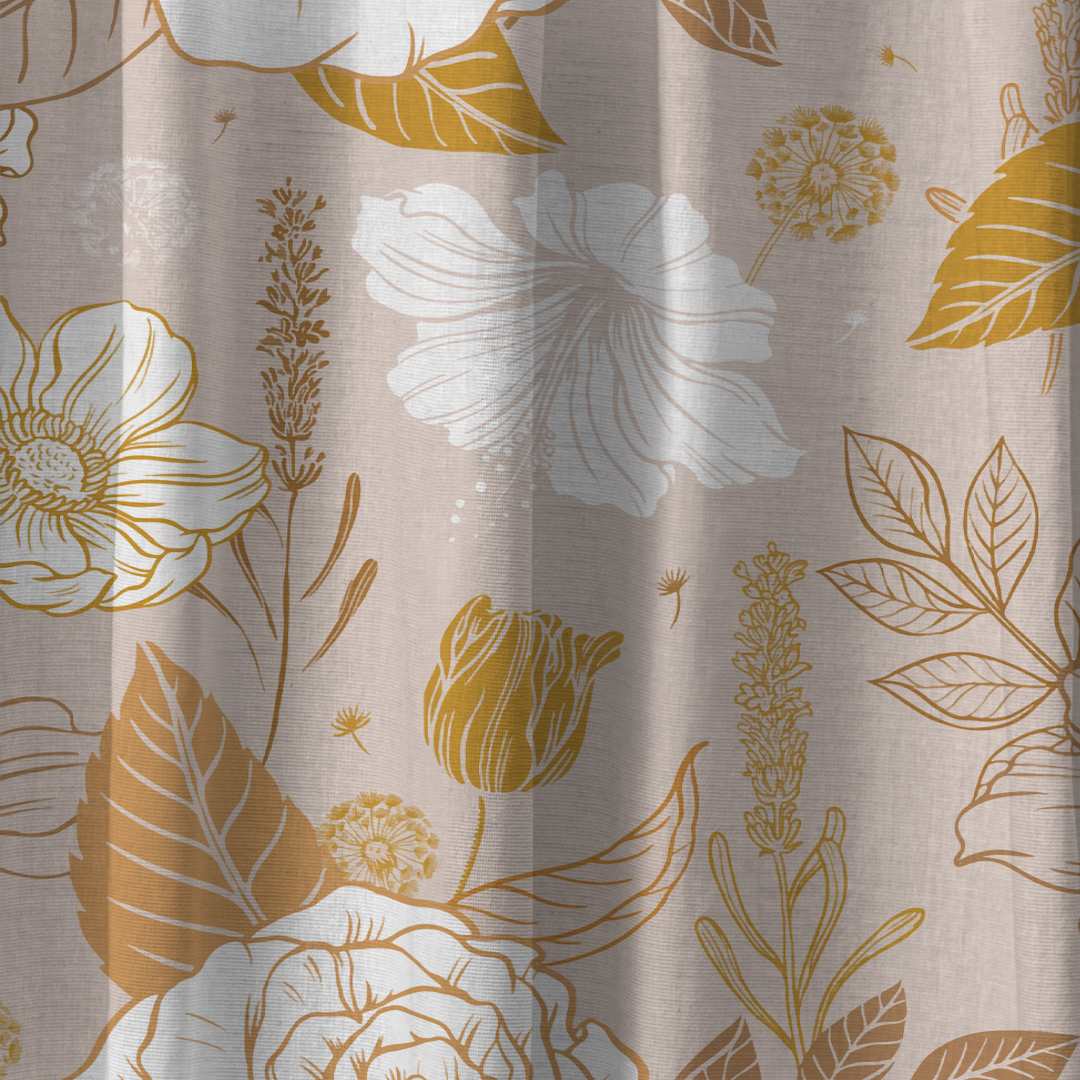 Cortinas Sala Recamara Elegantes Decorativas 2m X 2.7m + cortinas traslúcidas (Eleganza)