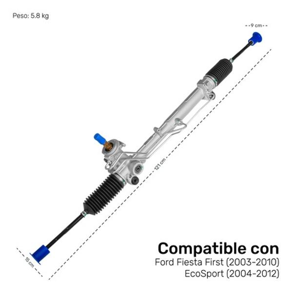 Cremallera Direccion Hidraulica Ford Fiesta Eco Sport 03-12 Gutstark Home