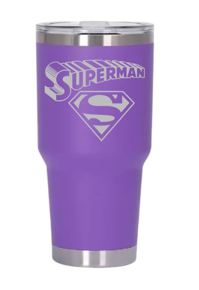 Termo De Acero Superman Color al asar 