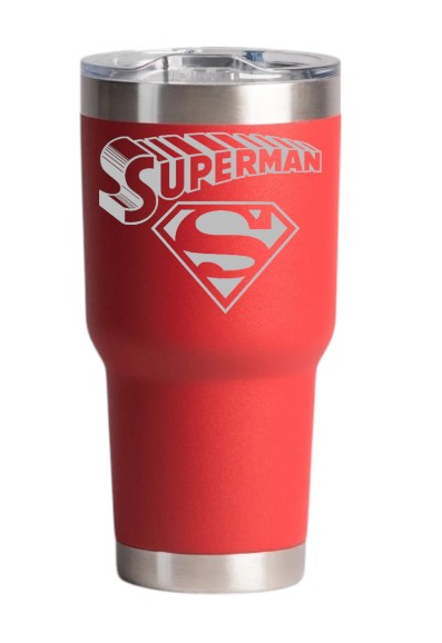 Termo De Acero Superman Color al asar 
