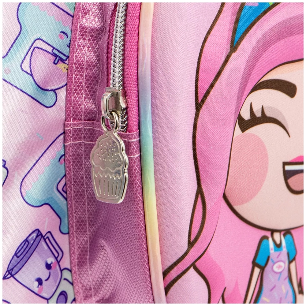 Mochila 3D Chica Preescolar kinder Mis pastelitos Ruz Klimr 179171
