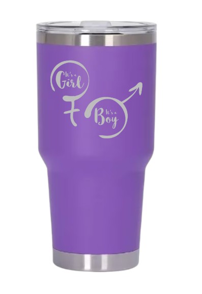 Termo de Revelación de genero Paquete de 10 piezas color al azar 