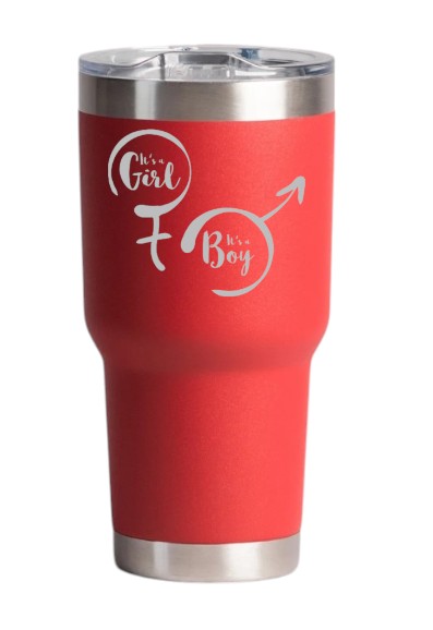 Termo de Revelación de genero Paquete de 10 piezas color al azar 