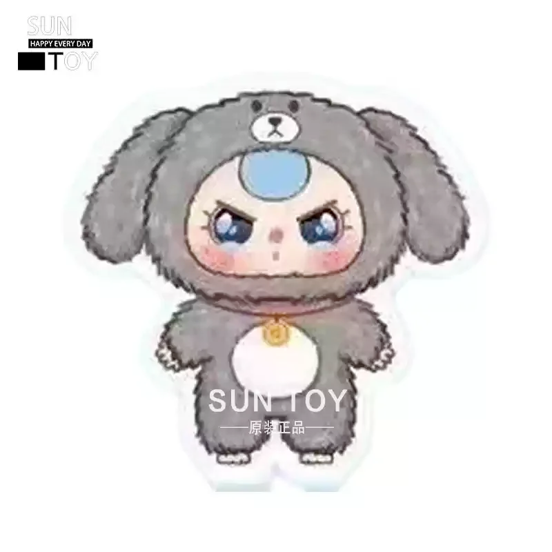 Baby Three Caja Misteriosa de la serie , Figura de Anime Kawaii 400% , Encantadora, Cara esmaltada Bonita Muñeca Coleccionable, Figura Original 1 Pcs