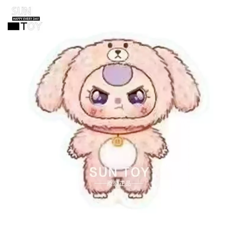 Baby Three Caja Misteriosa de la serie , Figura de Anime Kawaii 400% , Encantadora, Cara esmaltada Bonita Muñeca Coleccionable, Figura Original 1 Pcs