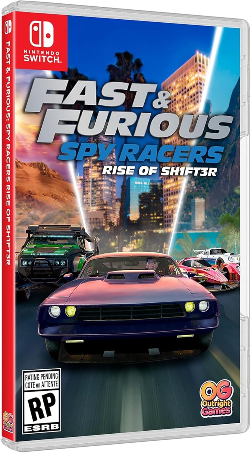 Fast & Furious Spy Racers Rise of Sh1Ft3R Nsw