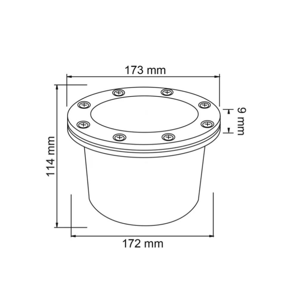 Luminario De Exterior H-605/N Tecnolite