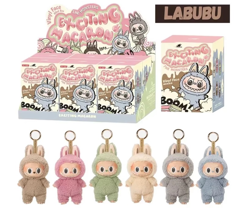 Labubu The Monsters Exciting Macaron Popmart Sorpresa