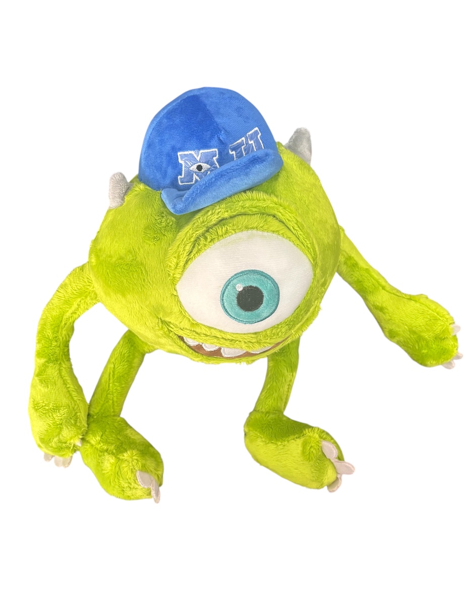 Muñeco de peluche Disney Mike Wazowski, Algodón 100%.