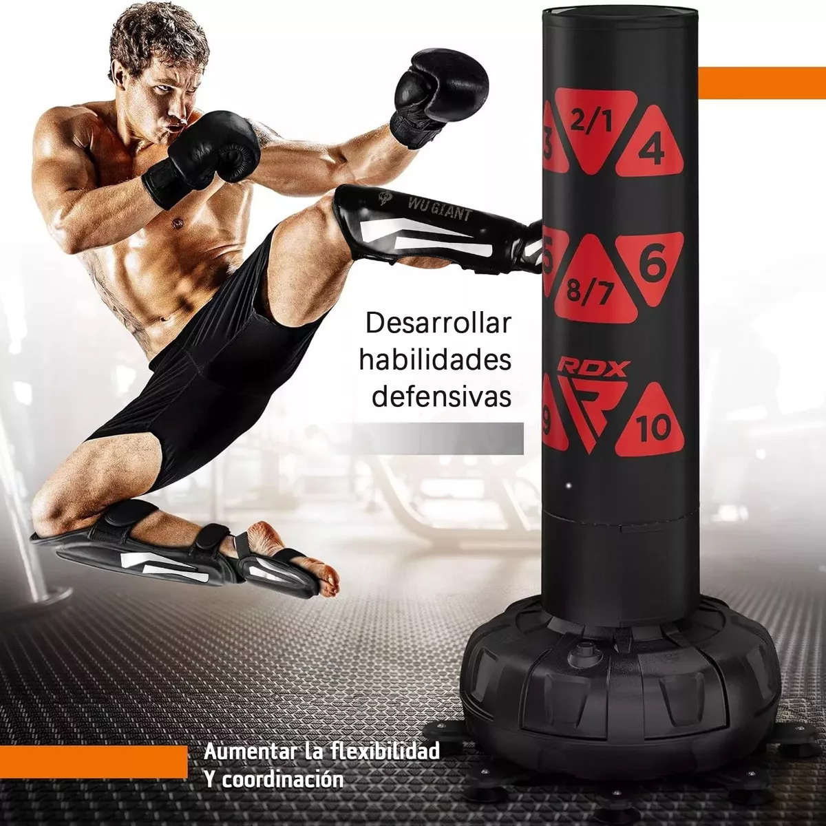 Artes Marciales Espinilleras Muay Mma Thai Kick Boxing Talla L