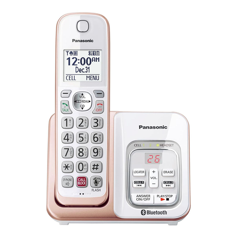 Telefono Inalambrico Panasonic Dos Ext KX-TGD862 (Reacondicionado Certificado)