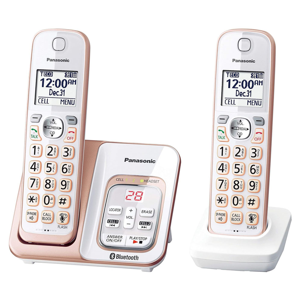 Telefono Inalambrico Panasonic Dos Ext KX-TGD862 (Reacondicionado Certificado)