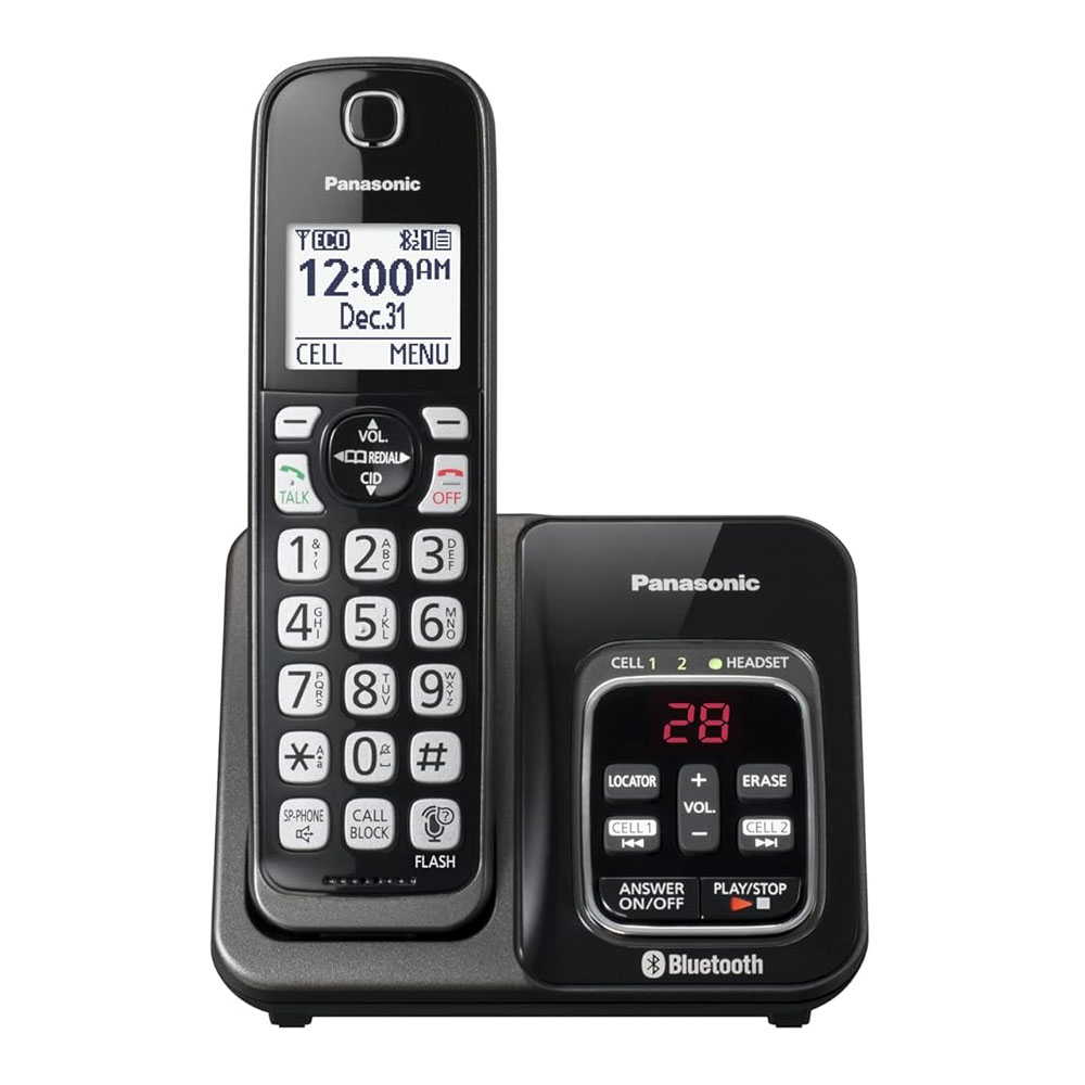 Teléfono Inalámbrico Panasonic Tres Ext KX-TGD563M (Reacondicionado Certificado)