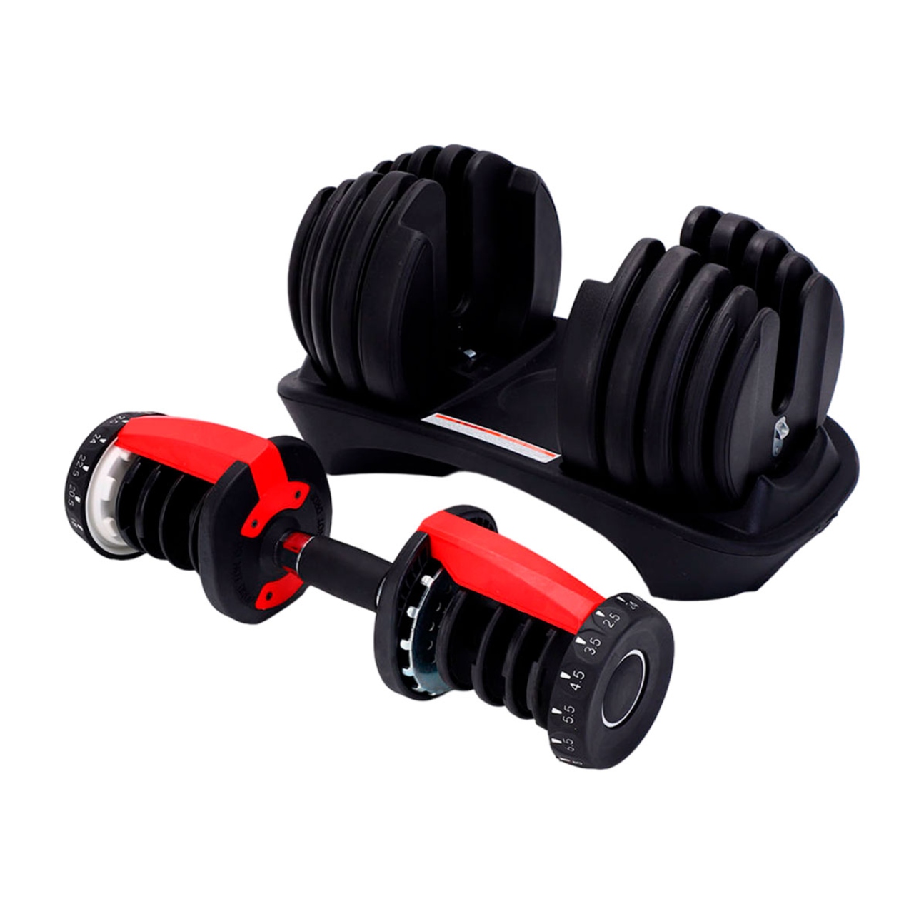 Mancuernas para Ejercicio Ajustable de 2 a 24 Kg Bluelander 
