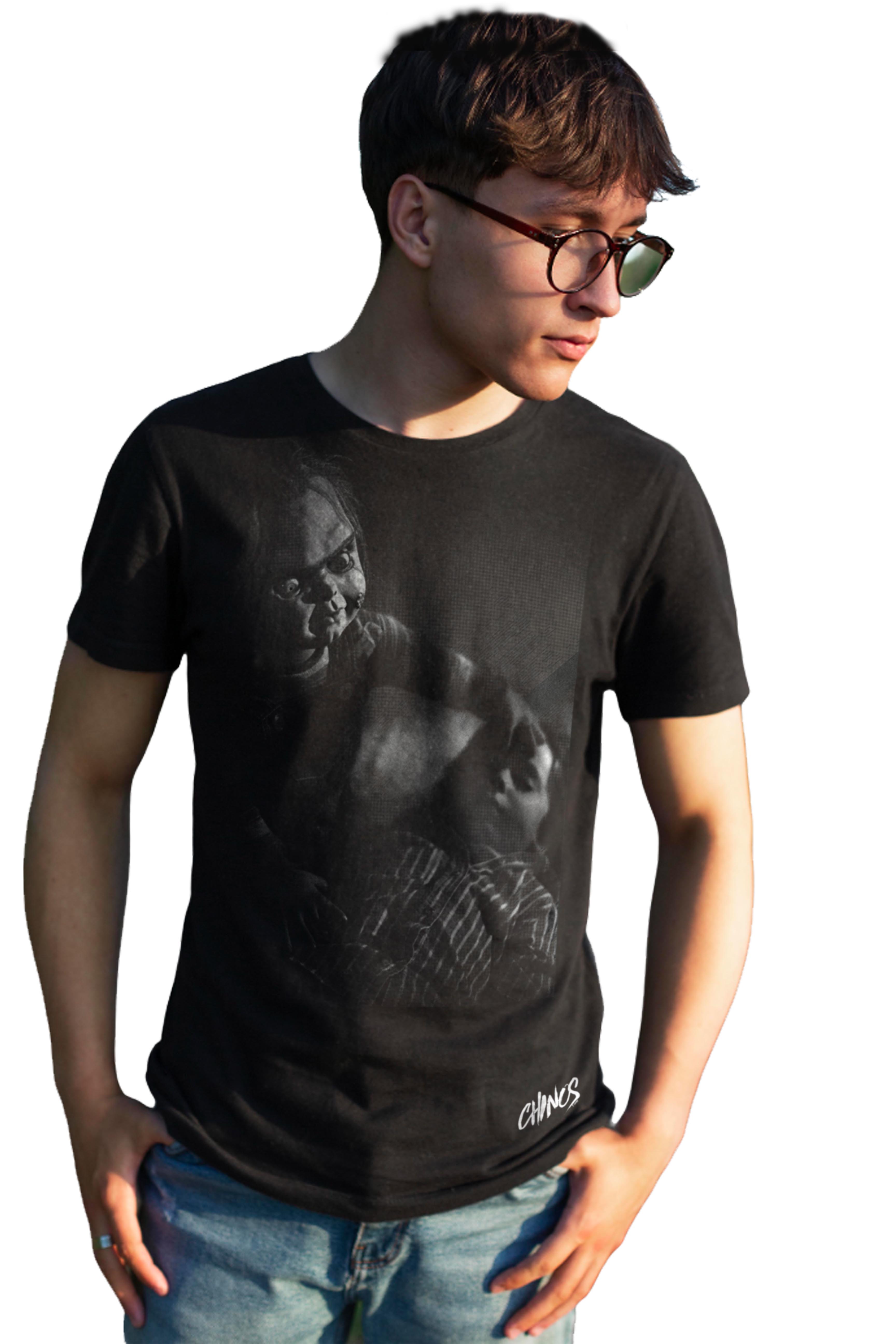 PLAYERA CHUCKY Y ANDY, GOOD GUYS, EL MUÑECO DIABOLICO