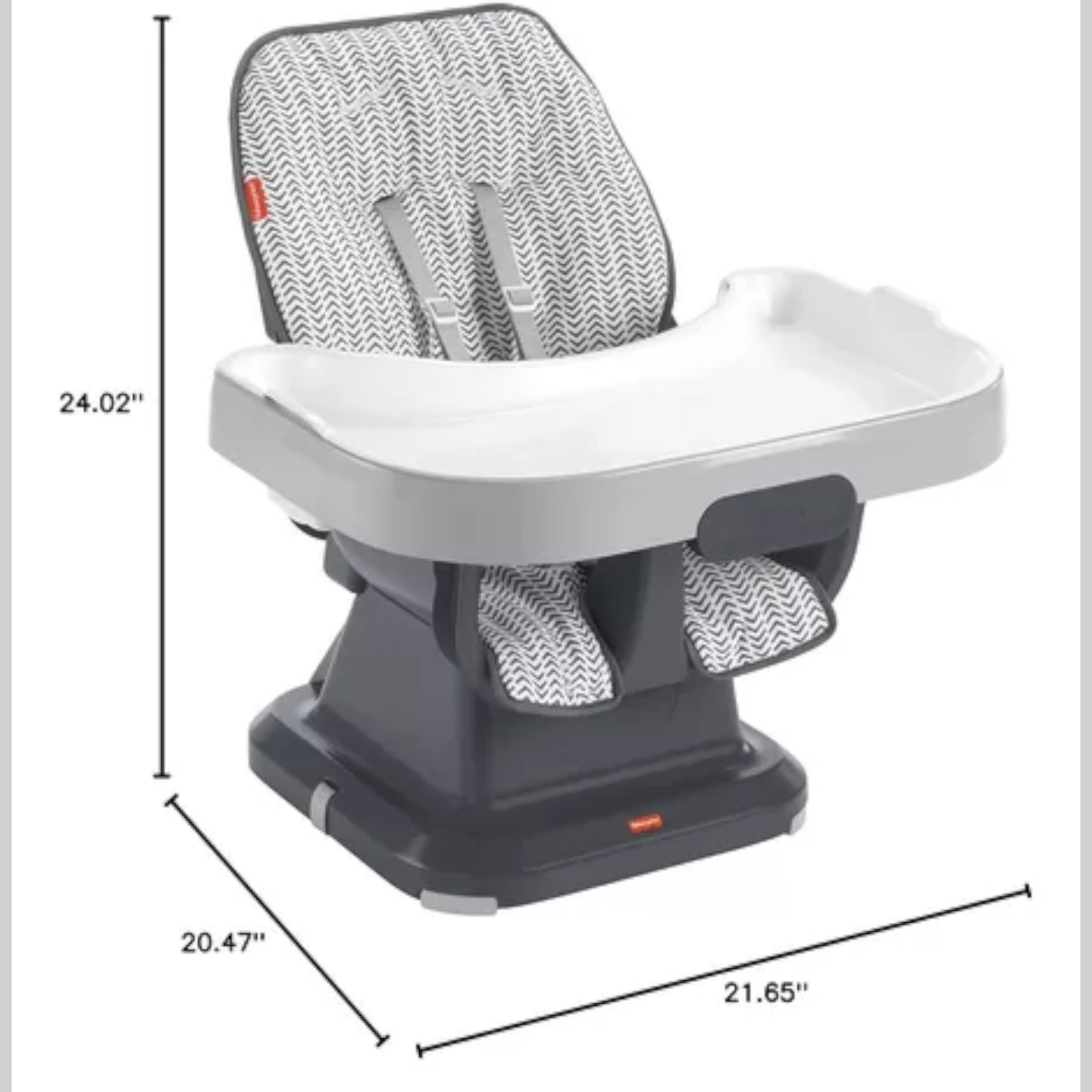 Silla Para Bebe Fisher Price Alta Para Comer Hbd72-9574