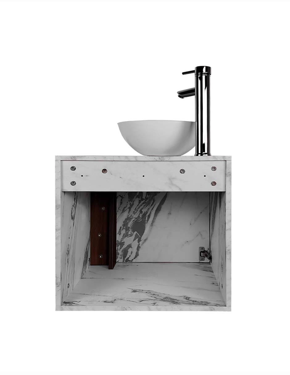 Gabinete Para Baño MIA Con Ovalin Y Llave Minimalista