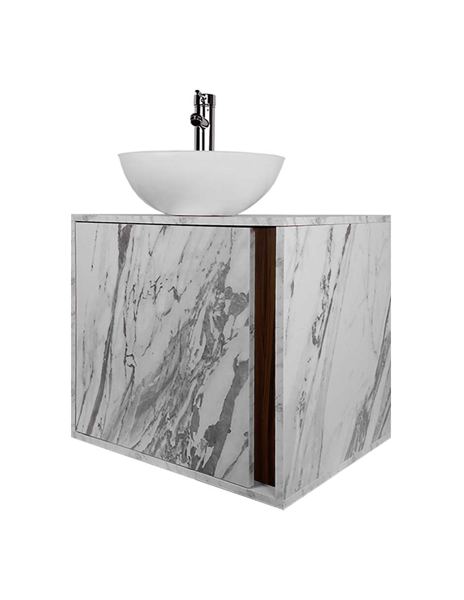 Gabinete Para Baño MIA Con Ovalin Y Llave Minimalista