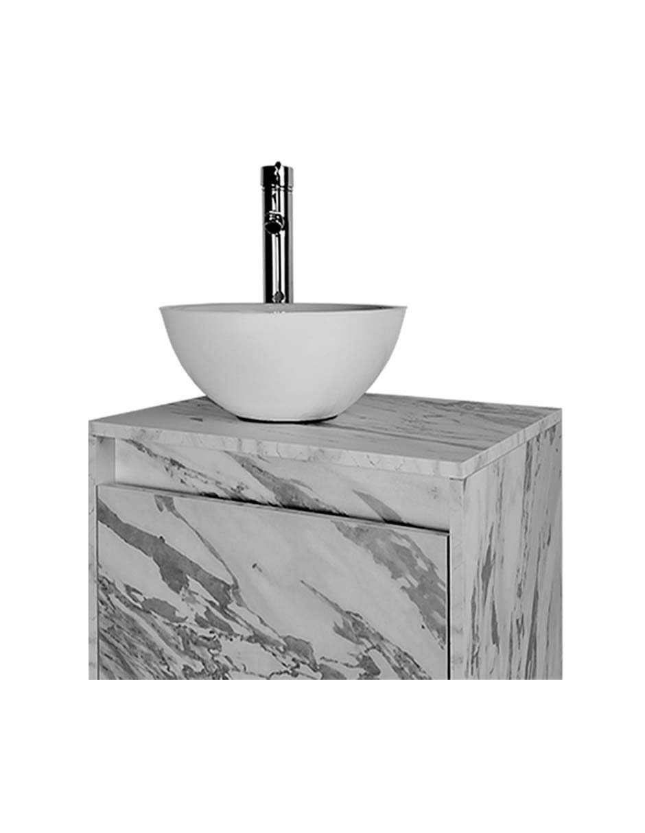 Gabinete Para Baño PHÍA Con Lavabo Y Llave Minimalista