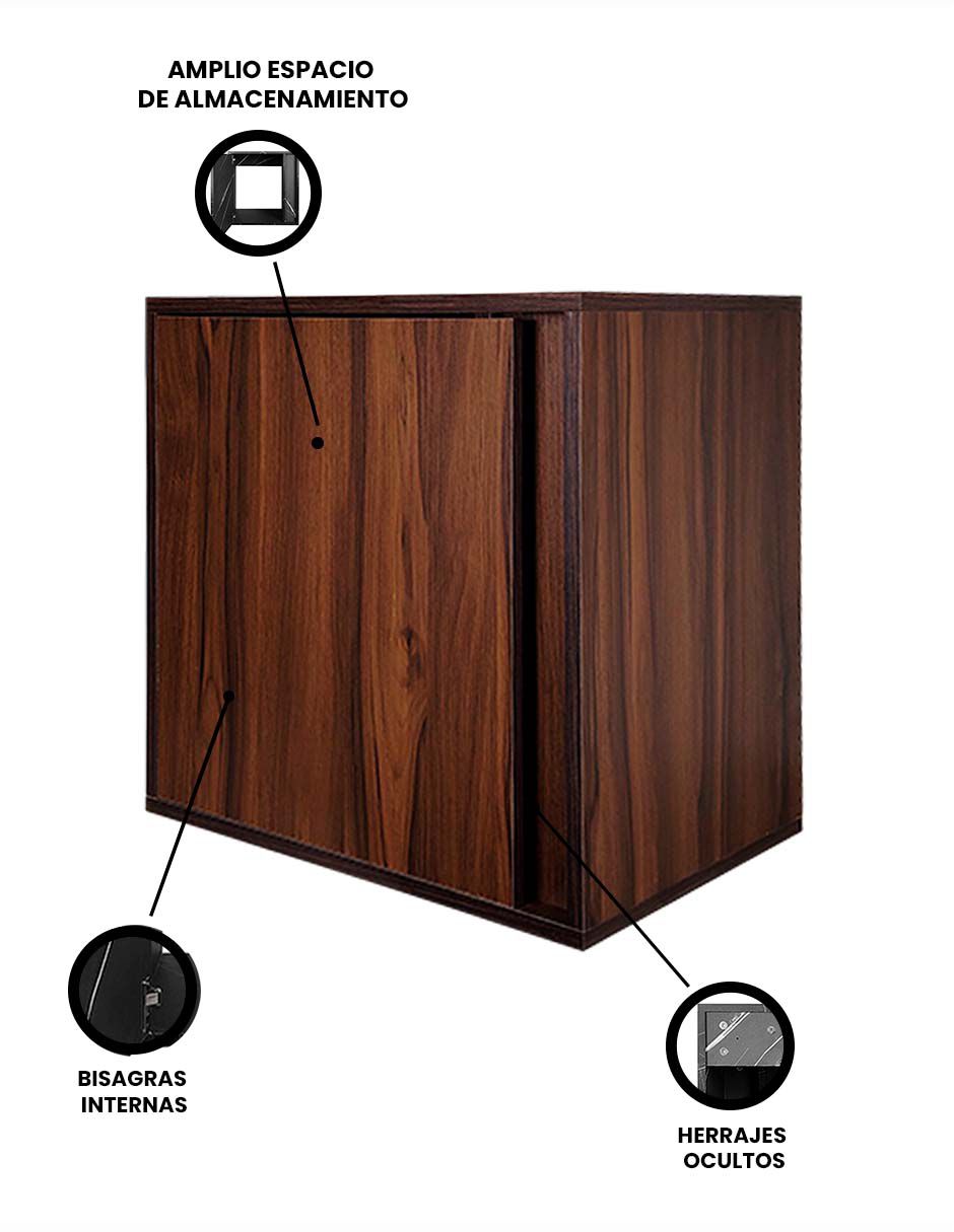 Gabinete Para Baño AARON Minimalista Sin Ovalin Ni Llave