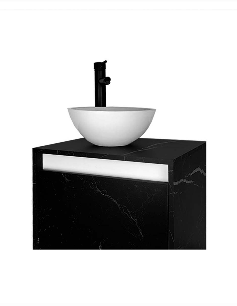 Gabinete Para Baño PHÍA Con Lavabo Y Llave Minimalista