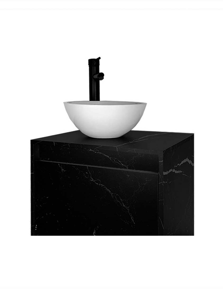 Gabinete Para Baño PHÍA Con Lavabo Y Llave Minimalista
