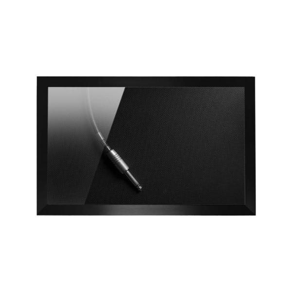 Cuadro Decorativo Diseño Cable Papel Metálico Textura Brillante 69x49 cm