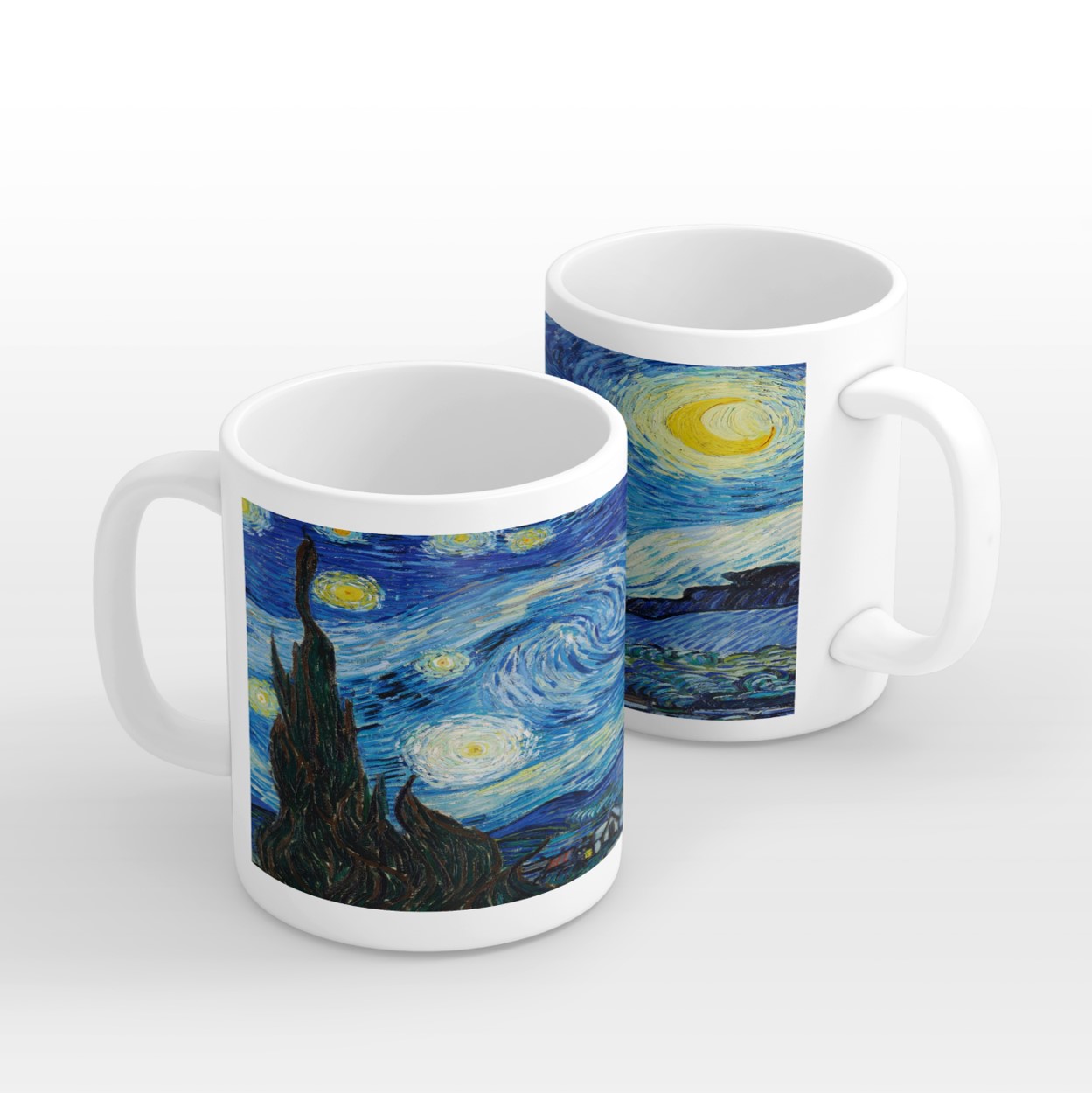 TAZA PERSONALIZADA NOCHE ESTRELLADA MODELO TRADICIONAL