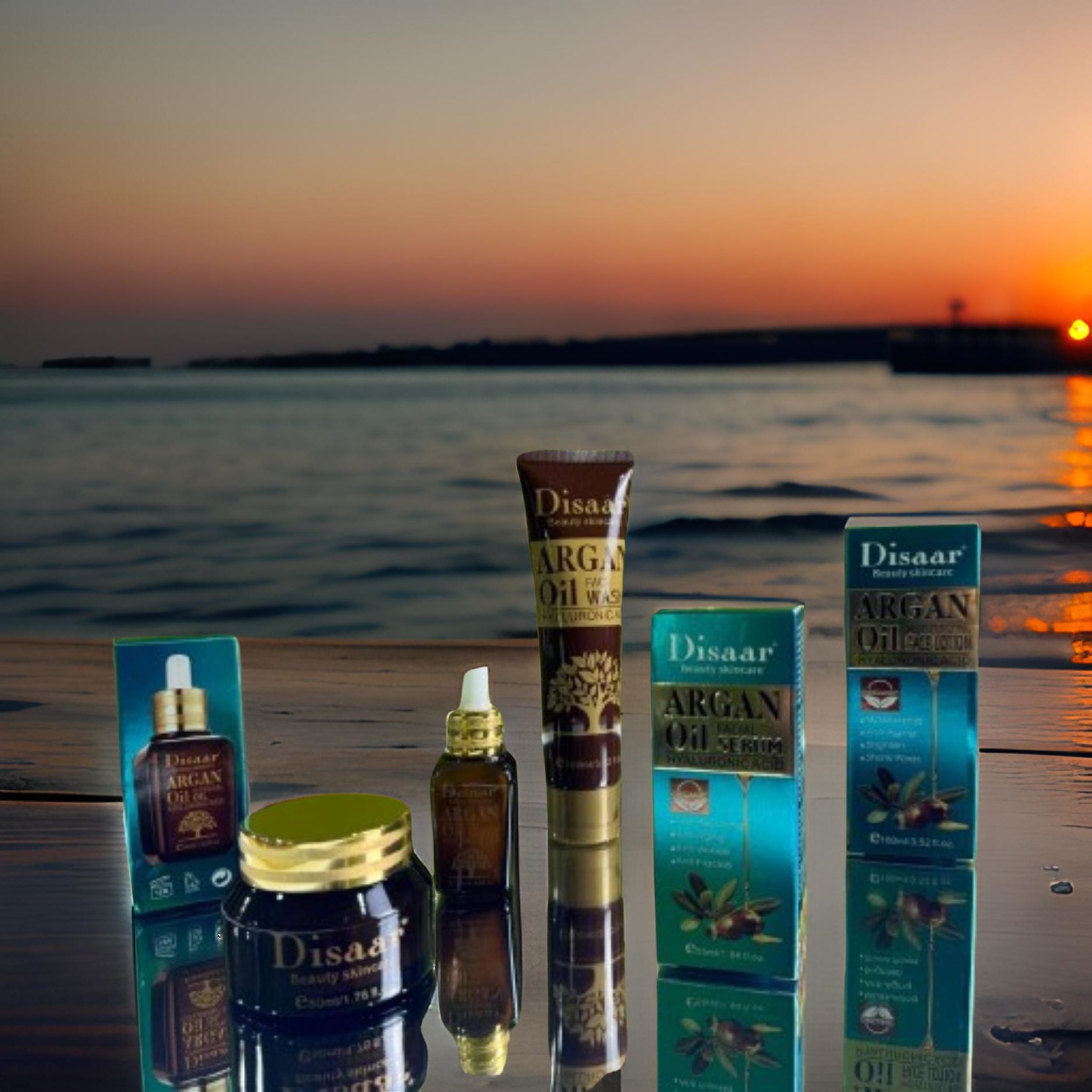 Set para el Cuidado Facial de Argán