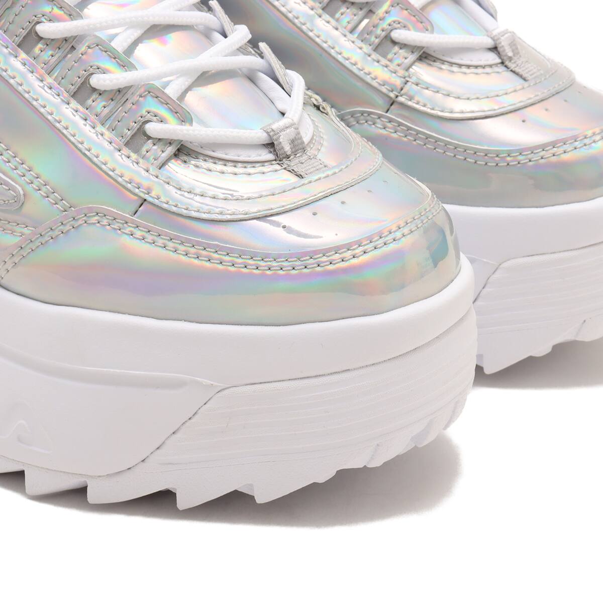 Tenis Fila Disruptor Wedge Iridiscente de Dama Original
