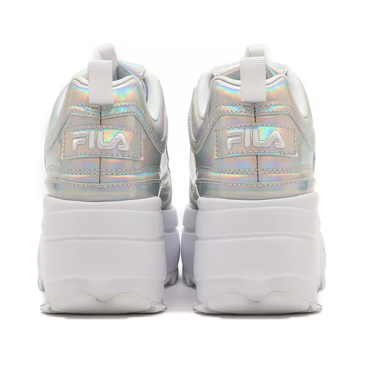 Tenis Fila Disruptor Wedge Iridiscente de Dama Original