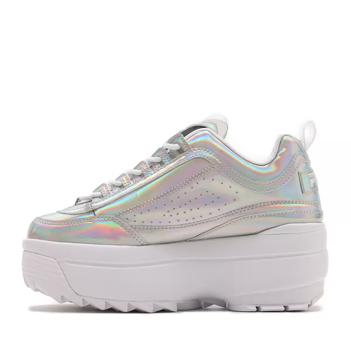 Tenis Fila Disruptor Wedge Iridiscente de Dama Original