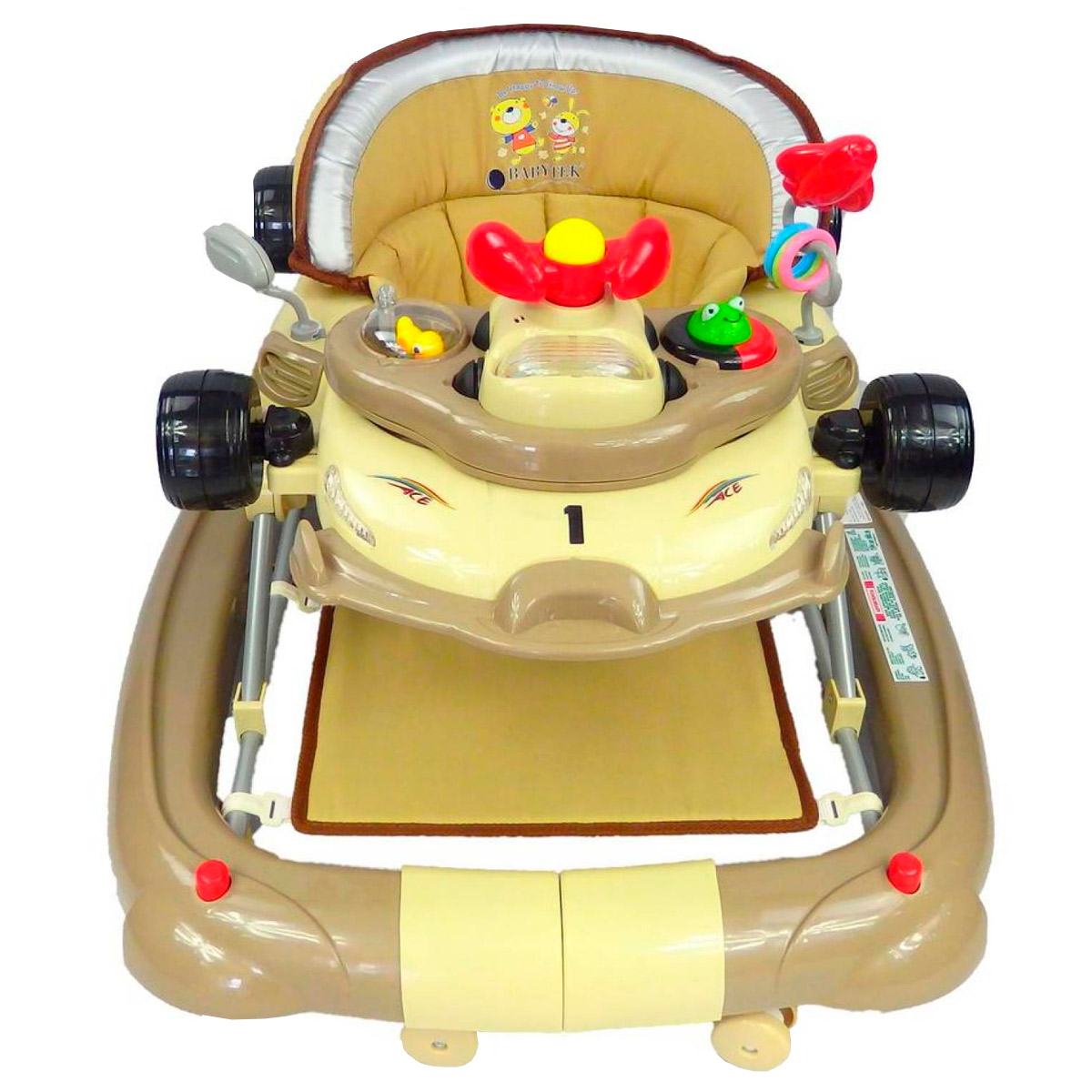 Andadera de Lujo  Mecedora Babytek Auto 202 Cafe