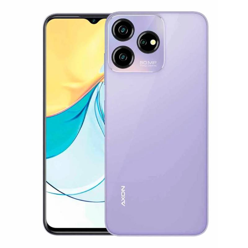 Celular Zte Axon 60 6/256gb Morado (4g) Telcel