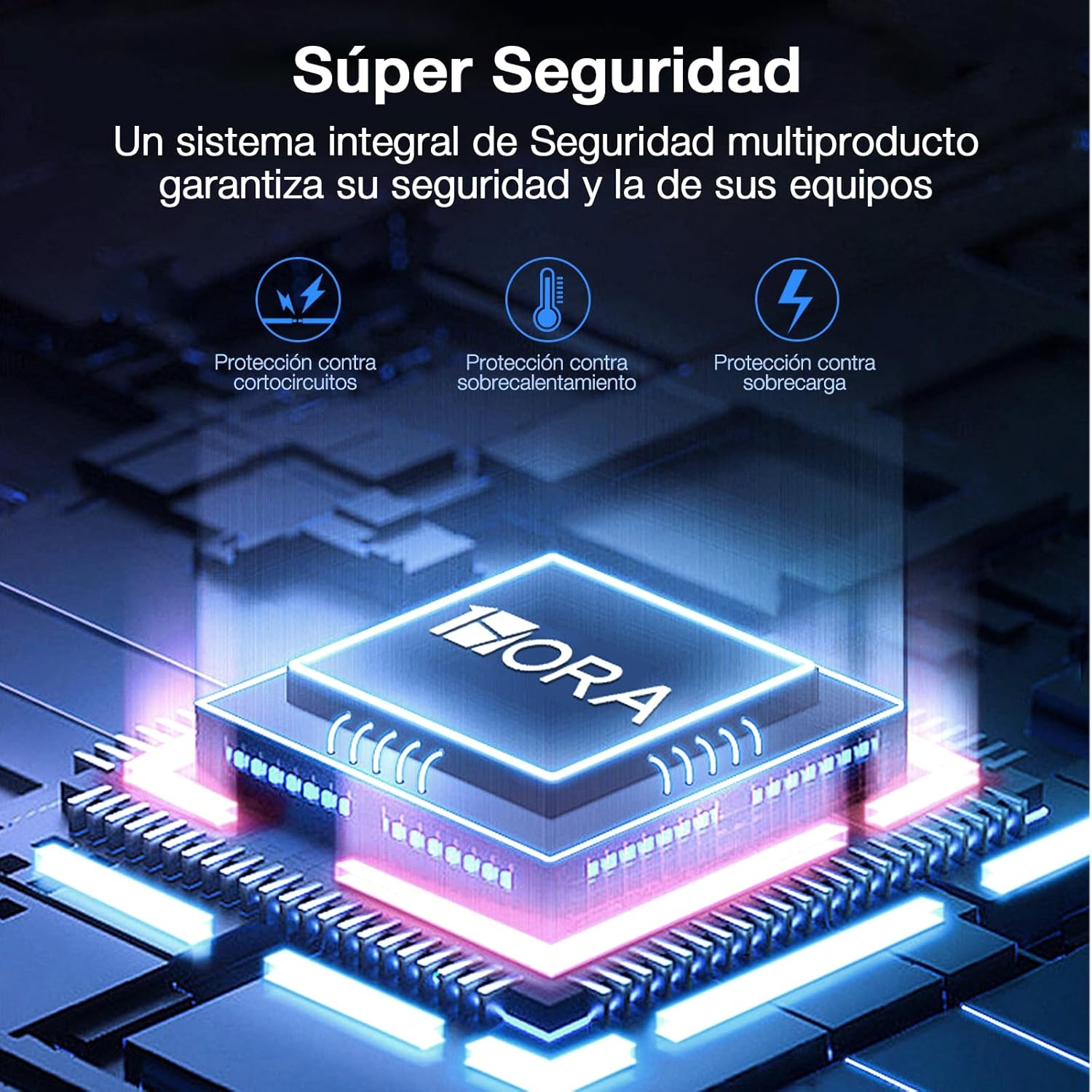 Power Bank 20000mAh, 22.5W Carga Rápida Bateria Portatil, Tipo C Pila Portatil con 3 Puertos USB de 74Wh, Compatible con IP Samsung Xiaomi, con Linterna Incorporado de luz Fuerte, Negro