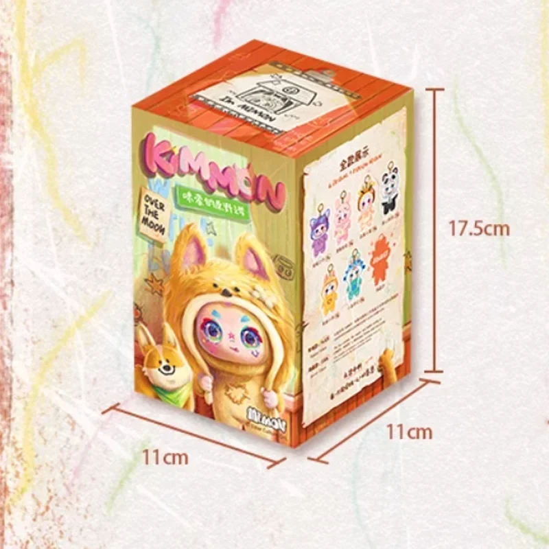 Kimmon V8 Mimon Segunda Generación Caja Misteriosa, Llavero Coleccionable, Muñeco Kimmon de Peluche, Figura Original 1 Pcs