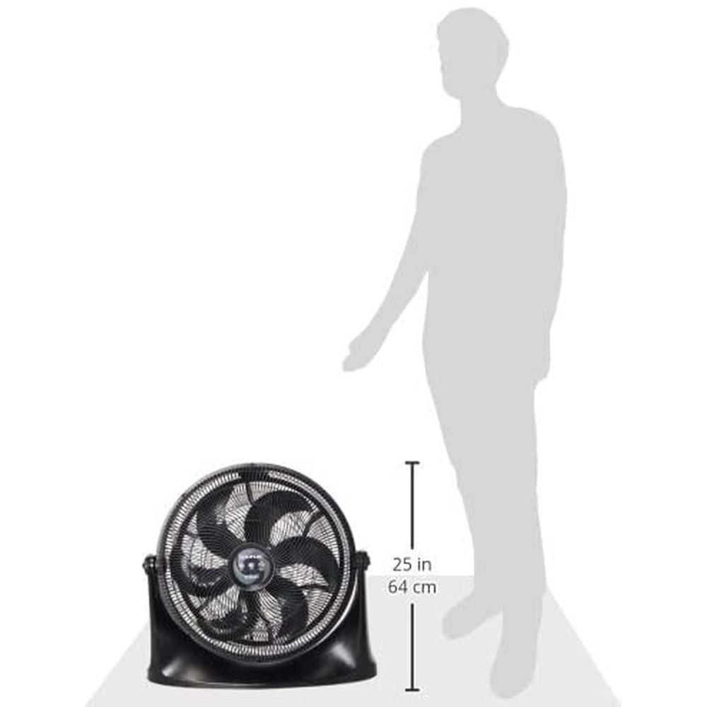 VENTILADOR TAURUS RUSH 20 PUL PISO 3 VEL 127V 130W