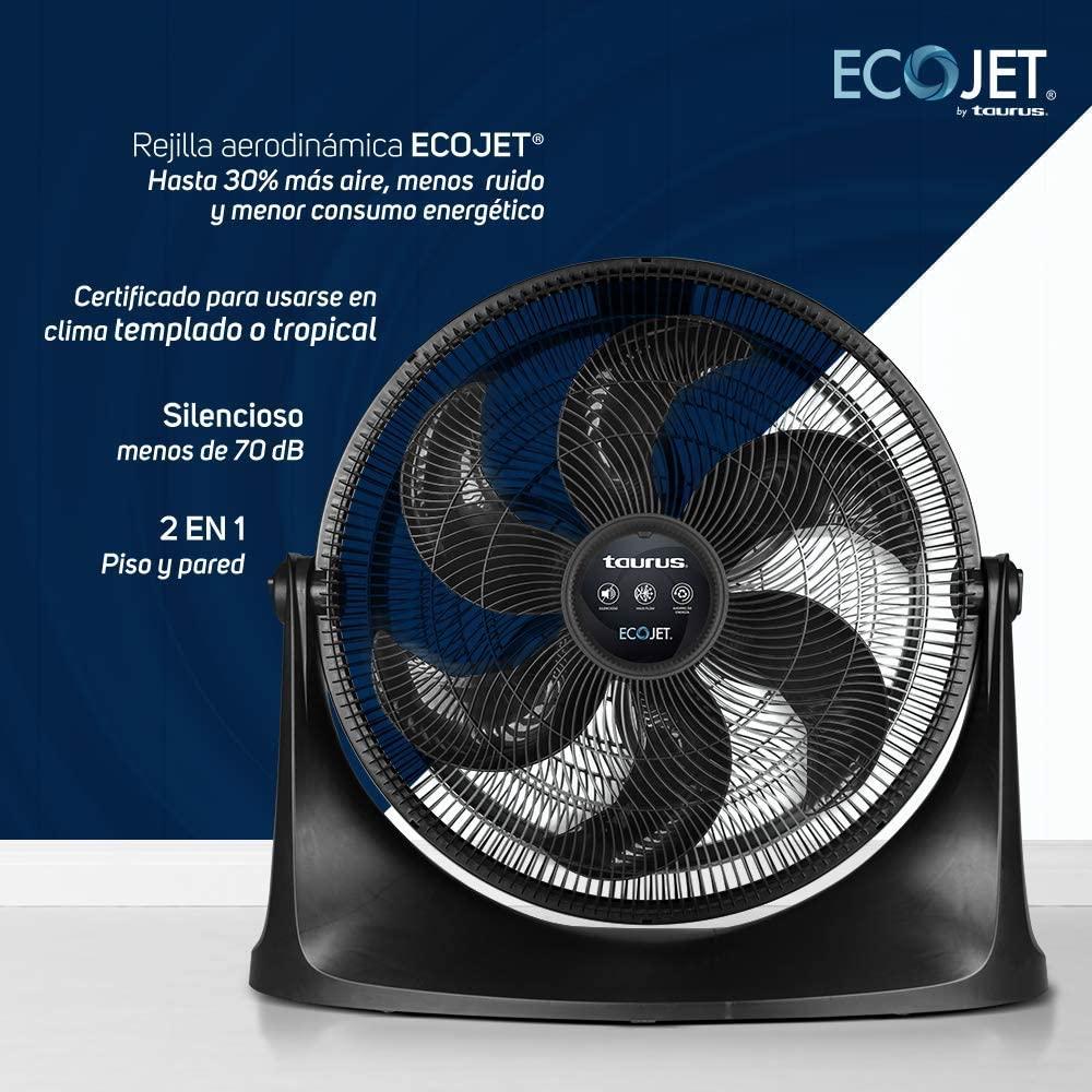 VENTILADOR TAURUS RUSH 20 PUL PISO 3 VEL 127V 130W